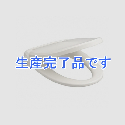 三栄水栓製作所 【生産終了品】前丸暖房便座 8時間切タイマー機能・ソフト閉止機能付 幅:403mm 奥行:453～483mm アイボリー  PW9041-I