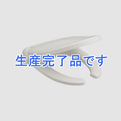 三栄水栓製作所 【生産終了品】前割暖房便座 8時間切タイマー機能・ソフト閉止機能付 幅:403mm 奥行:453～483mm アイボリー  PW9071-I