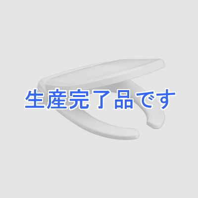 三栄水栓製作所 【生産終了品】前割暖房便座 8時間切タイマー機能・ソフト閉止機能付 幅:403mm 奥行:453～483mm ホワイト  PW9071-W