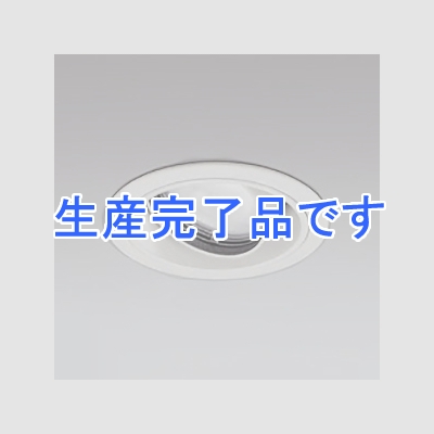 オーデリック LEDユニバーサルダウンライト M形 埋込穴φ100 JR12V-50Wクラス 高彩色・高効率タイプ ワイド配光 連続調光 本体色:オフホワイト 電球色タイプ 2700K  XD403227H