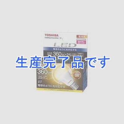 東芝 LED電球 ミニクリプトン  LDA5L-G-E17/S