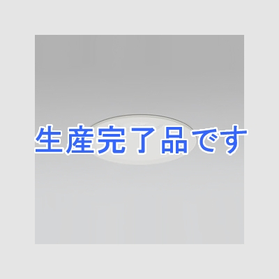 オーデリック LEDダウンライト M形 埋込穴φ100 白熱灯60Wクラス ミディアム配光 連続調光 本体色:オフホワイト 昼白色タイプ 5000K  XD258176