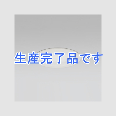 オーデリック LEDダウンライト M形 埋込穴φ100 白熱灯60Wクラス フラット形6W 拡散配光 非調光 本体色:オフホワイト 昼白色タイプ 5000K  XD301037ND