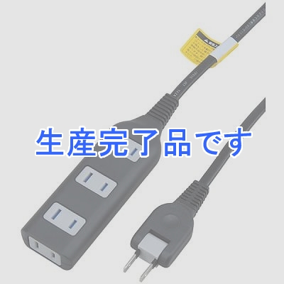 YAZAWA(ヤザワ) 【生産終了】耐トラ付タップ 4個口 1m 黒  SH1514BK