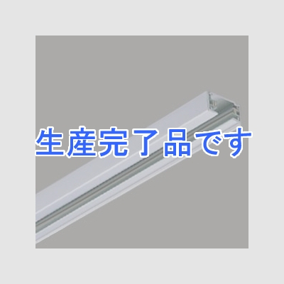 東芝 ライティングレール 直付用 長さ1m アルミ製 シルバー色  DR0211N(S)