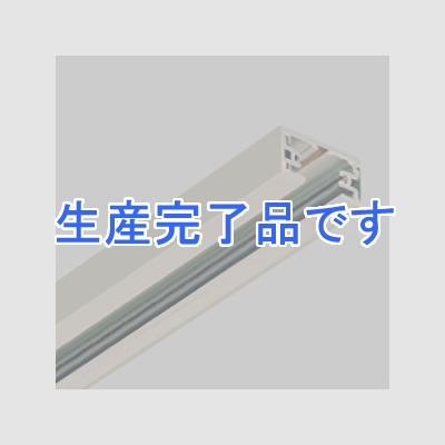 東芝 接地極付ライティングレール 直付用 20Aタイプ 長さ1m アルミ製 ソフトグレイ  DR2211E(HS)