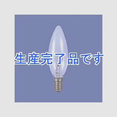 東輝 【ケース販売特価 25個セット】シャンデリア電球 40W (E17口金)クリア  100110V40C32CE17K_set