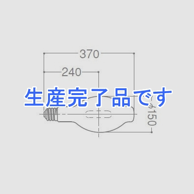 岩崎電気 アイ セルフバラスト水銀ランプ 蛍光形 750W  BHF100V750W