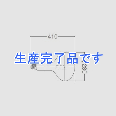 岩崎電気 アイ水銀ランプ蛍光反射形700W  HRF700X