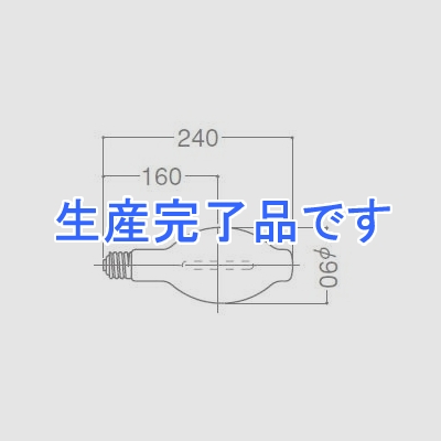 岩崎電気 【生産完了】FECセラルクスエース150W  M150FCELSWBH