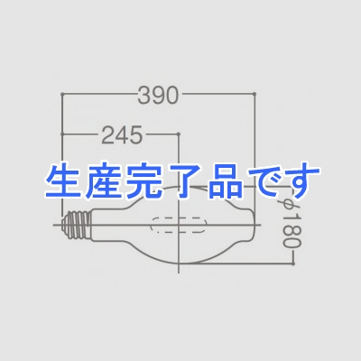 岩崎電気 【生産完了】UVカット形マルチメタルランプ  M1000BBHUVC