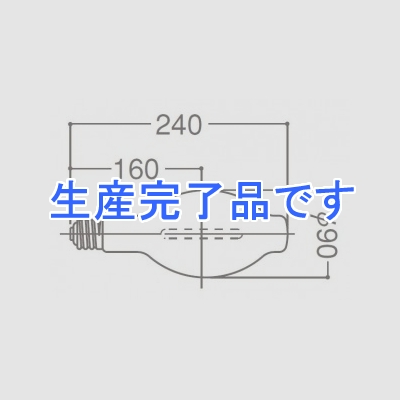 岩崎電気 【生産完了】FECサンルクスエース拡散形180W  NH180FLS