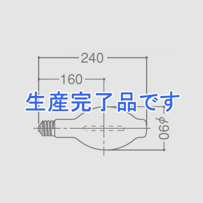 岩崎電気 ナトリウムランプ  NH220FDL