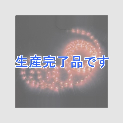 ジェフコム 【屋外用】LEDソフトネオン 長さ: 16m 40mmピッチ 赤  PR3S-E24-16RR