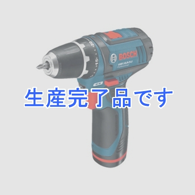 BOSCH バッテリードライバードリル DC10.8V 1.3Ahリチウムイオンバッテリー ECP機能 ブレーキ付電子無段変速 LEDライト、キャリングケース、充電器付  GSR10.8-2-LI