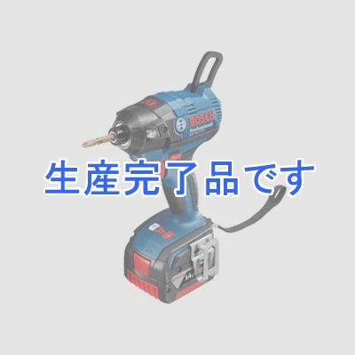 BOSCH バッテリーインパクトドライバー 軽量1.3kg DC14.4V 2.0/4.0Ahリチウムイオンバッテリー ETP・EMP・ECP機能搭載 3灯式LEDライト、キャリングケース、充電器付  GDR14.4V-ECN