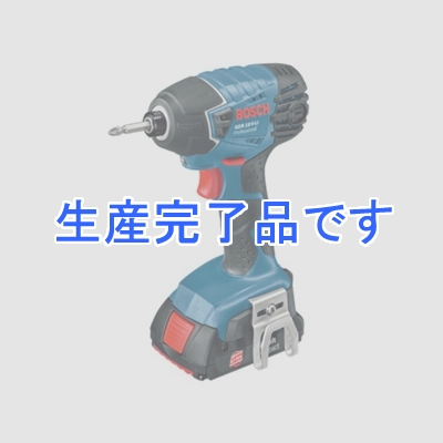 BOSCH バッテリーインパクトドライバー 軽量1.5kg DC18V 1.3/2.6Ahリチウムイオンバッテリー ECP機能搭載 LEDライト、キャリングケース、充電器付  GDR18V-LIS