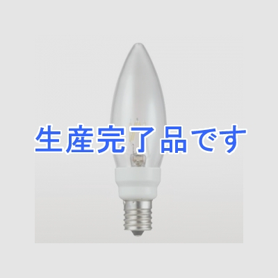 ウシオライティング ★LED電球 シャンデリア形 調光対応 全光束:36lm 白熱球10W相当 口金:E12 直径:32mm  LDC2L-G-E12/D27/3