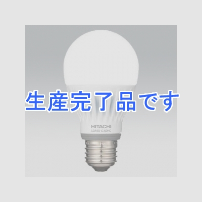 日立 【生産完了】【受注生産品】LED電球 一般電球形 広配光タイプ 低温対応 60W形相当 昼光色 E26口金 密閉形器具対応  LDA9D-G/C-60HC