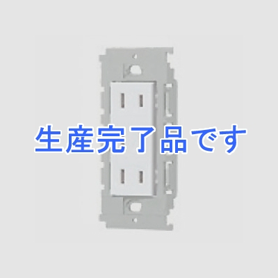 パナソニック 埋込トリプルコンセント 絶縁枠付 15A 125V セラミックホワイト  WTL13034WK