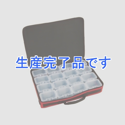 ジェフコム 【生産完了】電工プロキャンバスケース 透明小箱タイプ サック付  JND-4016C