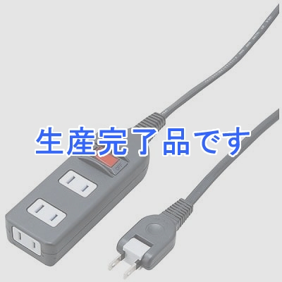 YAZAWA(ヤザワ) 【生産終了】ノイズフィルター集中スイッチ付タップ 3個口 1m 黒  SHV1513BK