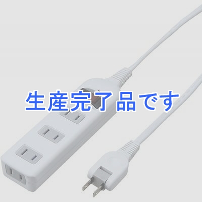 YAZAWA(ヤザワ) 【生産終了】ノイズフィルター集中スイッチ付タップ 4個口 1m 白  SHV1514WH