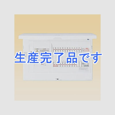 パナソニック AiSEG通信型 住宅分電盤 地震かみなりあんしんばん あんしん機能付 リミッタースペースなし 露出・半埋込両用形 回路数24+回路スペース2《スマートコスモコンパクト21》  BHN810242ZR