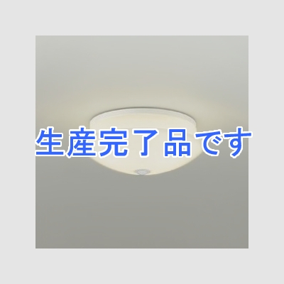 DAIKO LED小型シーリングライト 人感センサー付 ON/OFFタイプ 白熱灯100W相当 非調光タイプ 電球色タイプ  DCL-38699Y