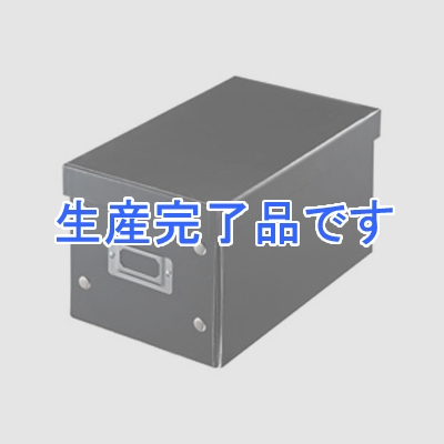 サンワサプライ 【生産完了】組み立て式CDボックス ネームホルダー付 ブラック  FCD-MT3BK