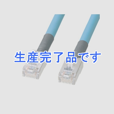 サンワサプライ ノイズビートCAT5eLANケーブル 1m ライトブルー  KB-T5NB-01LBN