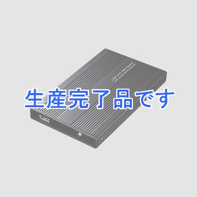 サンワサプライ 2.5インチハードディスクケース IDEハードディスク用 USB2.0対応 ブラック  TK-RF25UBKLN