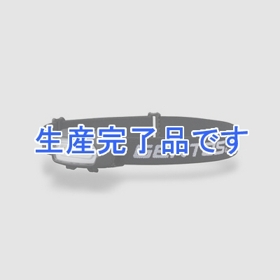 ジェントス LEDヘッドライト 耐塵・防滴タイプ 高演色COBLED×1灯 70lm W72.1×H40.2×D36.6mm 単4形アルカリ電池×2本付  NR-002H