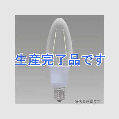 アイリスオーヤマ 【生産完了】LEDフィラメント電球 クリアタイプ 小形電球25形相当 電球色 E17口金 調光器対応  LDC2L-G-E17/D-FC