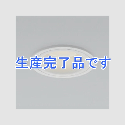 コイズミ照明 LEDユニバーサルダウンライト LED一体型 グレアレスタイプ 1300lmモジュール 温白色 JR12V50WW相当 埋込穴φ75  XD90446L