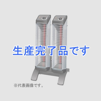 ダイキン工業 遠赤外線暖房機 《セラムヒート》 床置スリム形 ツインタイプ 工場・作業所用 単相200V 電源コード別売  ERK20ND