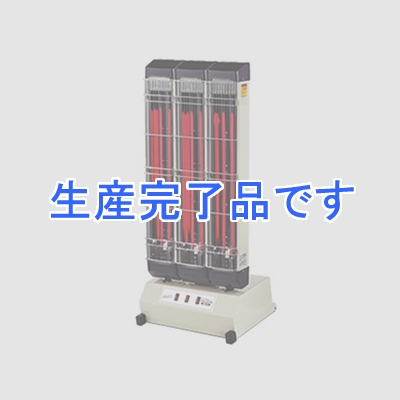 ナカトミ 遠赤外線電気ヒーター 遠赤外線輻射式 三相200V 消費電力5100W キャスター付 電源コード別売  IFH-30TP