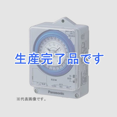 パナソニック 24時間式タイムスイッチ ボックス型 交流モータ式 AC100V用 c接点 別回路  TB32109K