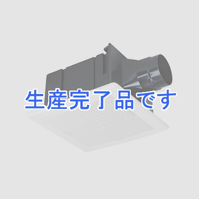 三菱 ダクト用換気扇 天井埋込形 低騒音形 インテリア格子タイプ 24時間換気機能付 居間・事務所・店舗用 接続パイプφ100mm 埋込寸法260mm角  VD-15ZLC10-CS