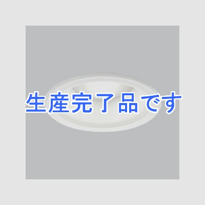 コイズミ照明 LEDベースダウンライト 1000lmクラス 白熱球100W相当 白色 埋込穴φ125mm グレアカット10°  AD46419L