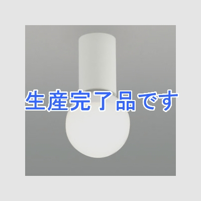 コイズミ照明 LEDシーリングダウンライト ランプ交換可能型 白熱球60W相当 電球色 口金E26 直付・壁付・傾斜天井可能 ホワイト  AH38117L