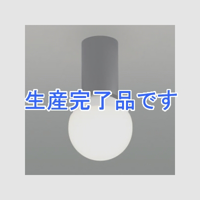 コイズミ照明 LEDシーリングダウンライト ランプ交換可能型 白熱球60W相当 電球色 口金E26 直付・壁付・傾斜天井可能 ブラック  AH38118L