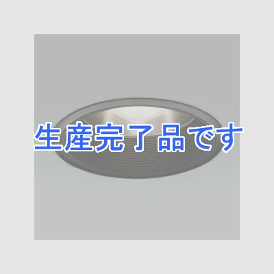 コイズミ照明 LEDベースダウンライト ランプ交換可能型 白熱球60W相当 電球色 口金E26 埋込穴φ125mm 照度角65°ブラック  AD37611L