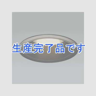 コイズミ照明 LEDベースダウンライト ランプ交換可能型 白熱球60W相当 電球色 口金E26 埋込穴φ100mm 照度角65°ブラック  AD37609L