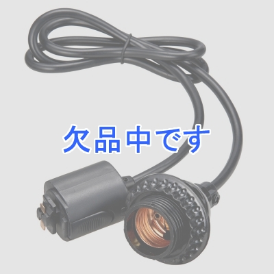 YAZAWA(ヤザワ) ライティングダクトレール用ソケット&コード ブラック  ICL4BK